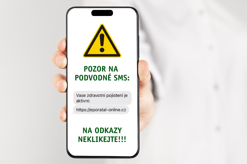 VAROVÁNÍ: Falešné SMS se vydávají za ČSSZ