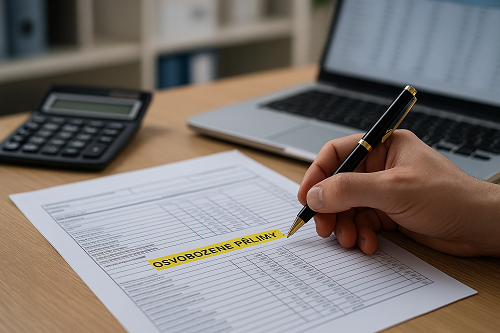 Finanční správa upřesňuje vykazování osvobozených příjmů v měsíčním hlášení